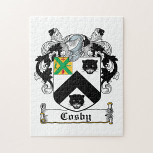 Cosby Family Crest Jigsaw Puzzle