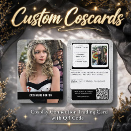 Coscards | Cosplay QR Code Connection Trading Card