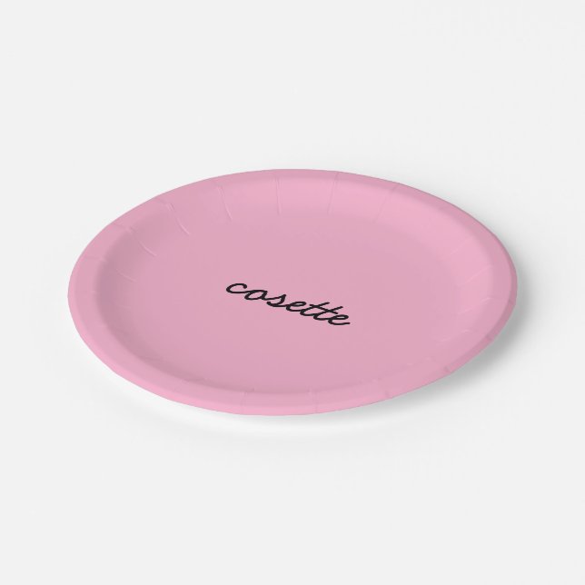 Cosette Paper Plate (Angled)