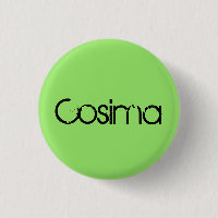 Cosima from Orphan Black, distressed font