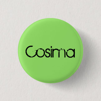Cosima from Orphan Black, distressed font 3 Cm Round Badge