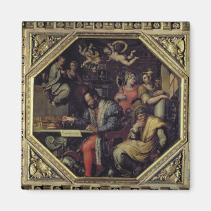 Cosimo I de' Medici (1519-74) planning the conques Magnet
