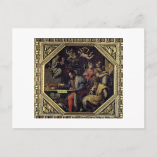Cosimo I de' Medici (1519-74) planning the conques Postcard