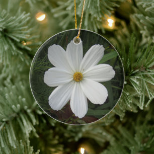 Cosmea Ceramic Ornament