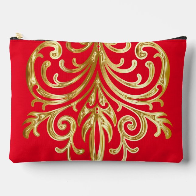 Cosmetic, Christmas Gifts Authority® Large Accessory Pouch (Front)