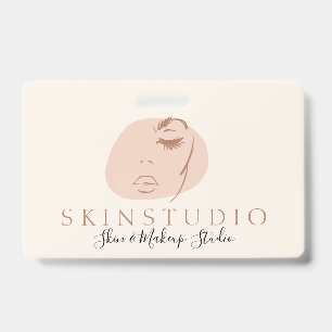 Cosmetic Clinic Employee Identification ID Badge