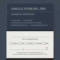 Cosmetic Dentistry Office Appointment Reminder