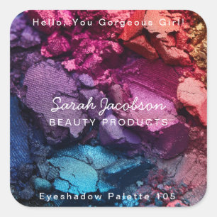Cosmetics Make-Up Beauty Products Labels