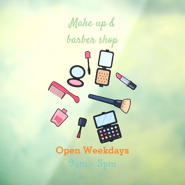 Cosmetics / make-up cartoon illustration (Sheet 3)