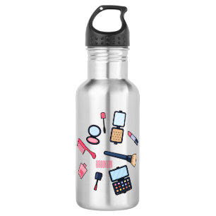 Cosmetics / make-up cartoon illustration 532 ml water bottle