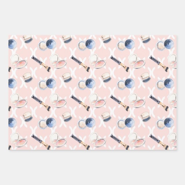 Cosmetics & Perfume  Wrapping Paper Sheet (Front)