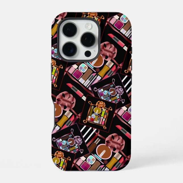 Cosmetics set iPhone case (Back)