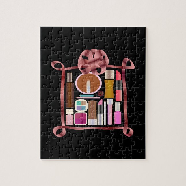 Cosmetics set jigsaw puzzle (Vertical)