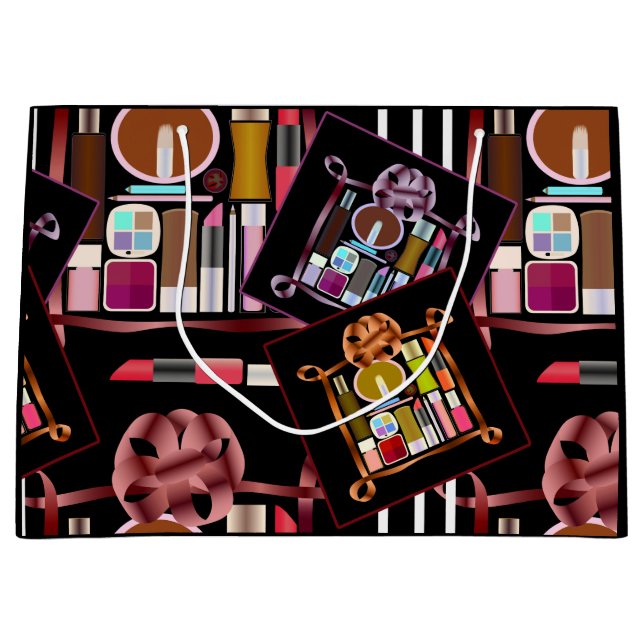 Cosmetics set large gift bag (Front)