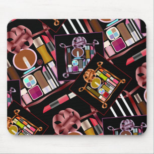 Cosmetics set mouse pad