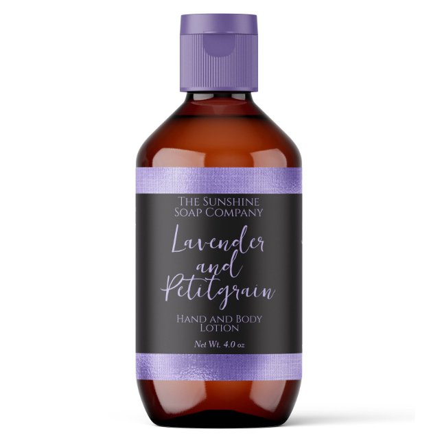 Cosmetics Soap Packaging Label - Black and Purple (Creator Uploaded)