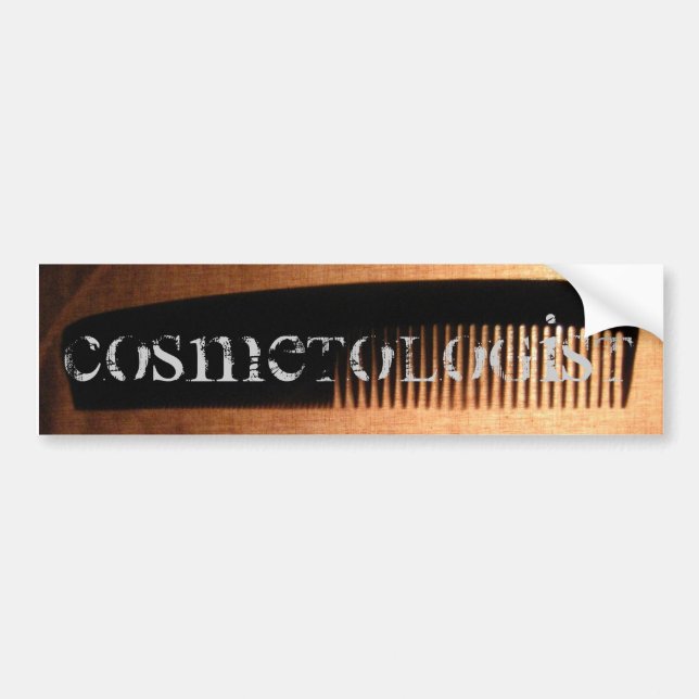 Cosmetologist Bumper Sticker (Front)