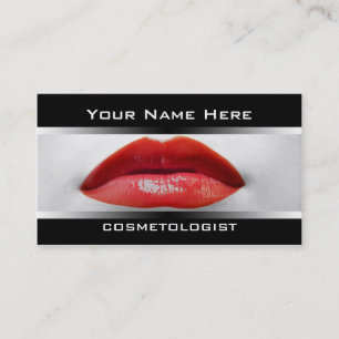 Cosmetologist Business Cards