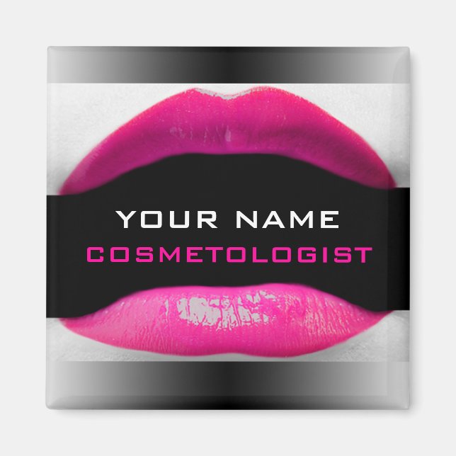 Cosmetologist Name Magnet (Front)