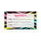 Cosmetologist Salon Appointment Neon Zebra Print