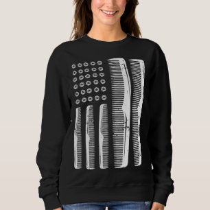 Cosmetologist Scary Hairstylist & Hairdresser Sweatshirt