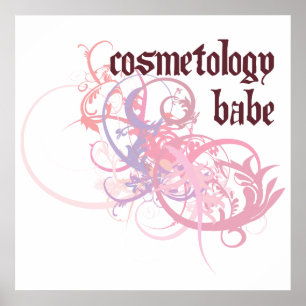 Cosmetology Babe Poster