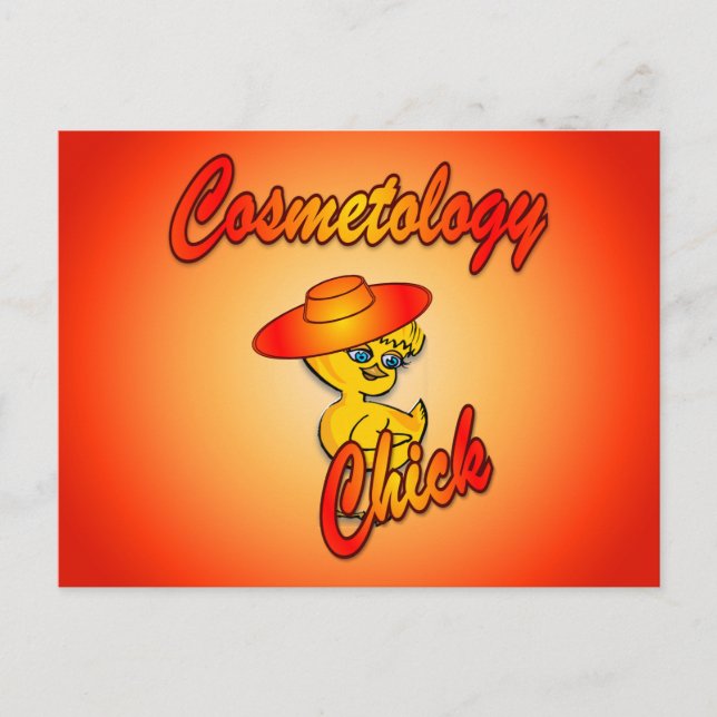 Cosmetology Chick #5 Postcard (Front)