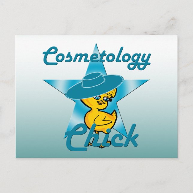 Cosmetology Chick #7 Postcard (Front)