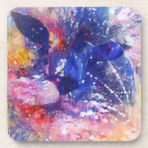 Cosmic Abstract Cat Dreamscape