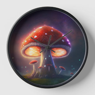 Cosmic Amanita Muscaria Clock