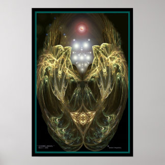 " COSMIC ANGEL " by Robert Singletary Poster