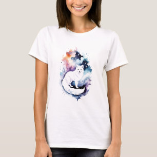 Cosmic Arctic Fox T-Shirt