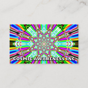 COSMIC AWARENESS INC - (you may change the words) Business Card