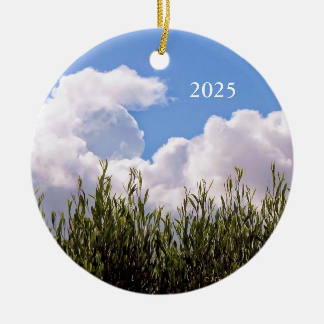 Cosmic Baby Ceramic Ornament (Front)