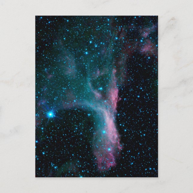 Cosmic Ballerina in space NASA Postcard (Front)