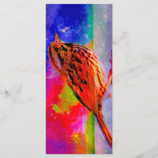 Cosmic Bird Dreamscape Bookmark  Menu