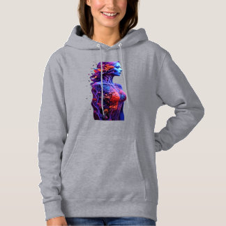 Cosmic Bloom – Feminine Growth Hoodie