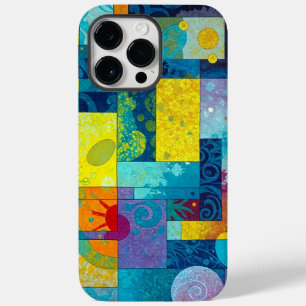 Cosmic Bloom Garden: Abstract Mosaic of Dreams Case-Mate iPhone 14 Pro Max Case