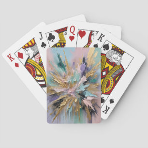Cosmic Bloom Playing Cards