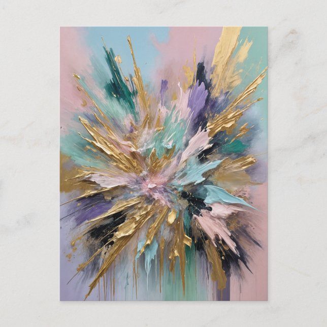 Cosmic Bloom Postcard (Front)