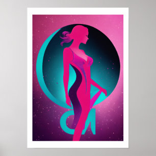Cosmic Bloom Poster