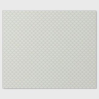 Cosmic Bloom Scallops Wrapping Paper