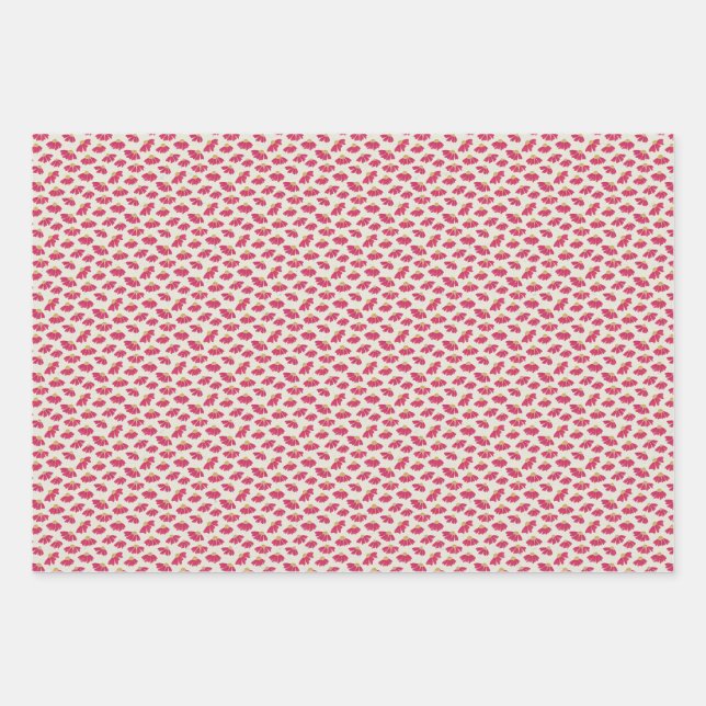 Cosmic Bloom Set 2 Wrapping Paper Sheet (Front)