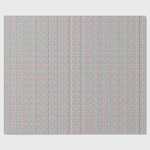 Cosmic Bloom Trailing Stripes Wrapping Paper