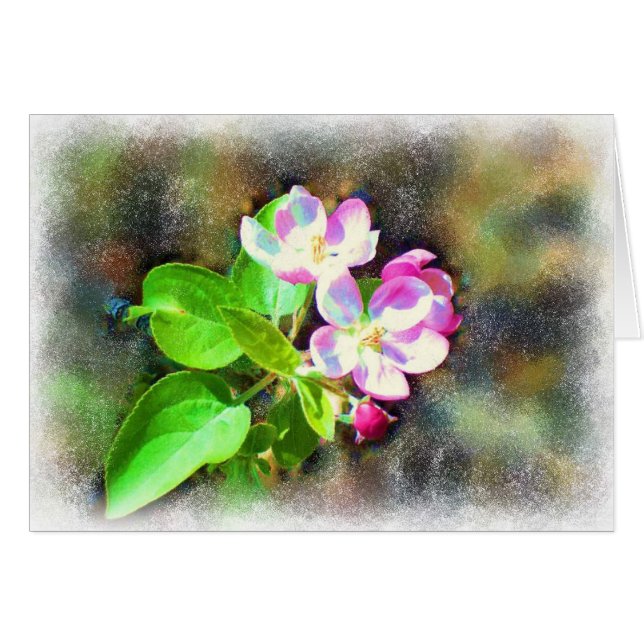 Cosmic Blossoms card (Front Horizontal)