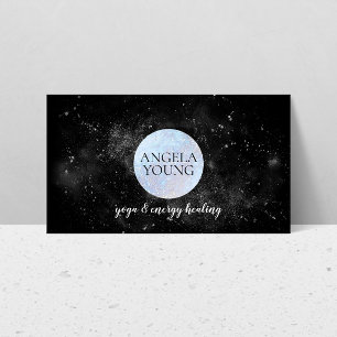 Cosmic Blue Moon Yoga, Life Coach, Astrologer Business Card