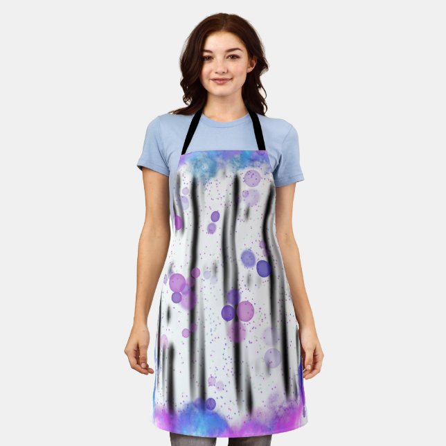 Cosmic Bubble Flow Apron (Worn)