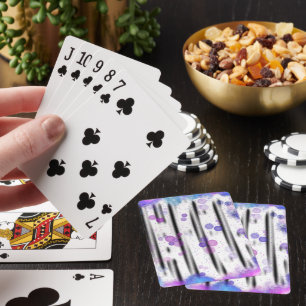 Cosmic Bubble Flow Playing Cards