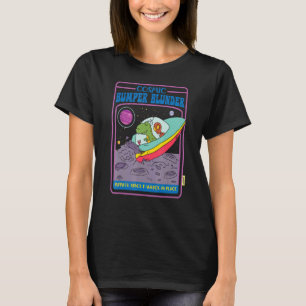 Cosmic Bumper Blunder Infinite Space Wreck In Pl T-Shirt