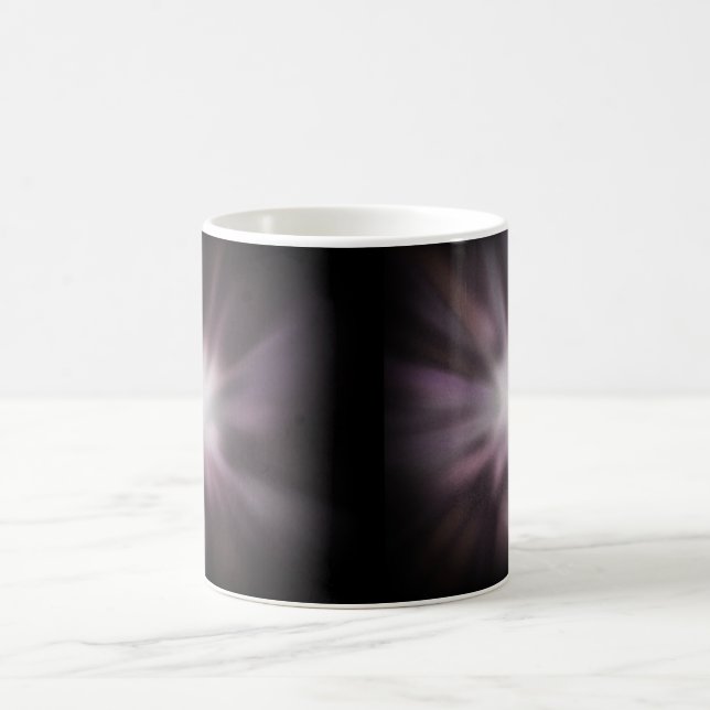 Cosmic Burst Artwork Coffee Mug (Center)